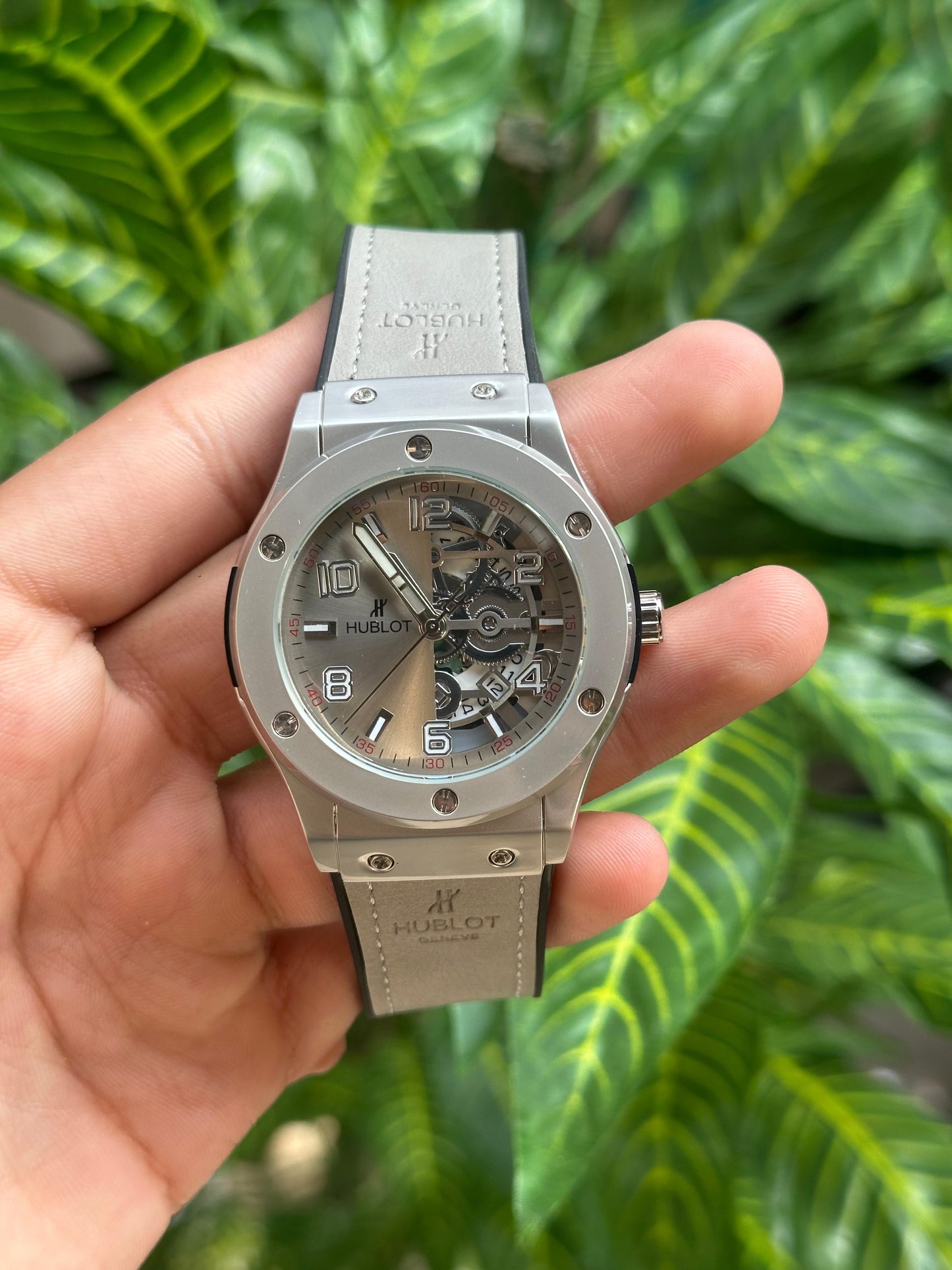 HUBLOT - LEATHER STRAP MODEL