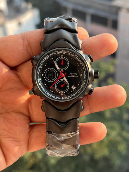 OAKLEY ×GMT ALL CHRONOGRAPH WORKING 🔥
