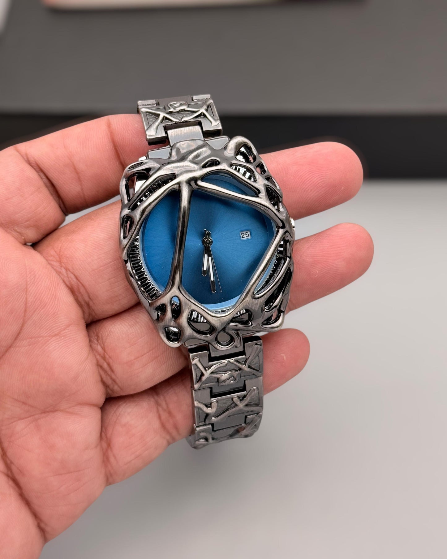 Y2K - SPIKED WATCH - SPIDER WEB ⚡