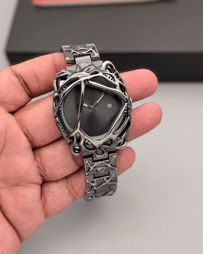 Y2K - SPIKED WATCH - SPIDER WEB ⚡