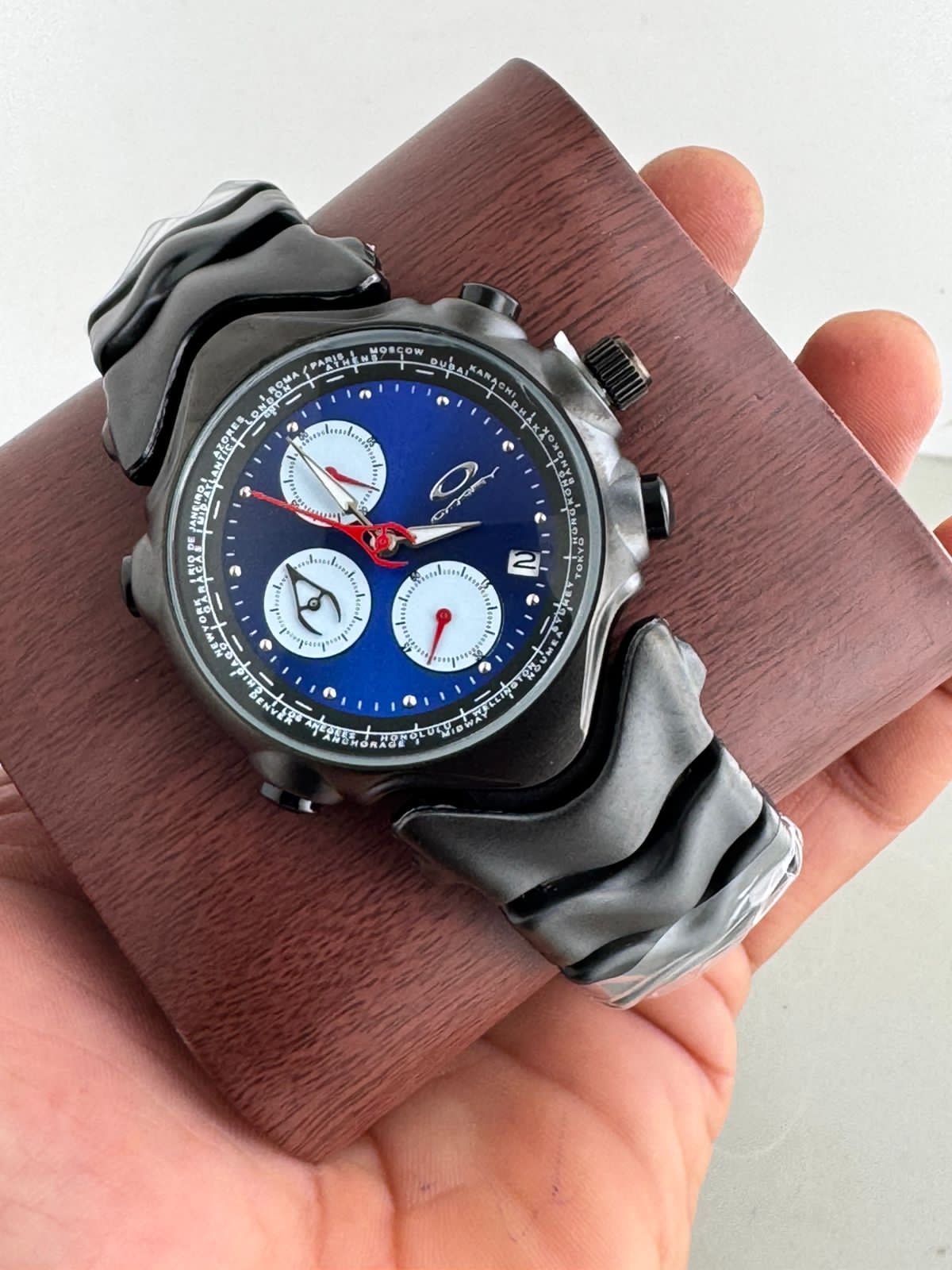 OAKLEY ×GMT ALL CHRONOGRAPH WORKING 🔥
