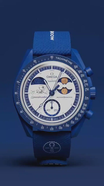 SWATCH×OMEGA (snoopy edition)