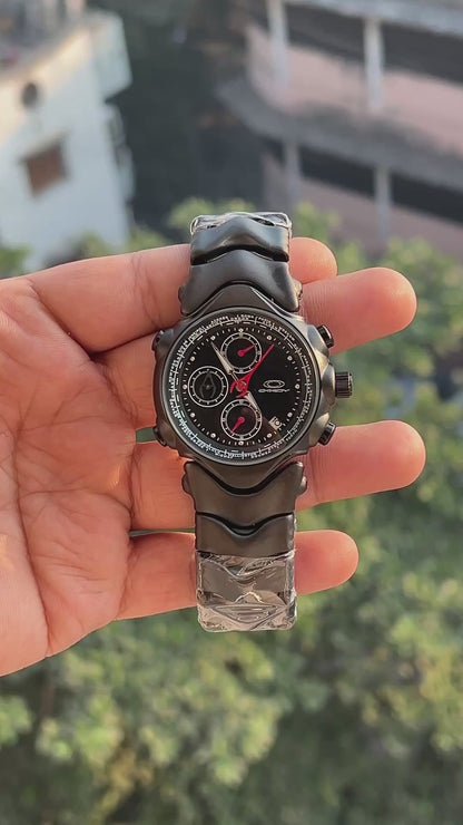OAKLEY ×GMT ALL CHRONOGRAPH WORKING 🔥