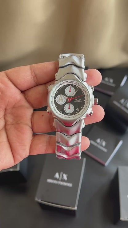 OAKLEY ×GMT ALL CHRONOGRAPH WORKING 🔥