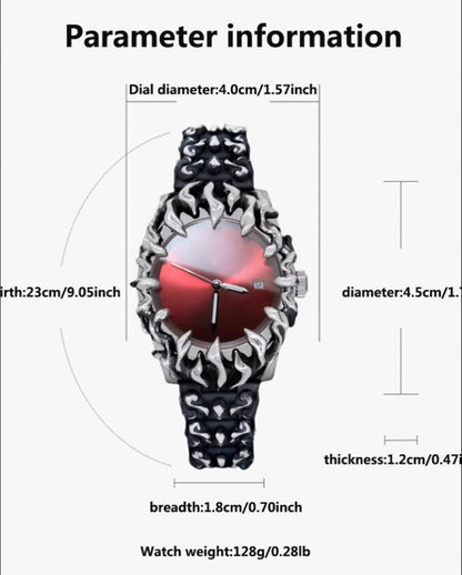 Alabaster Y2K - Gothic Flame